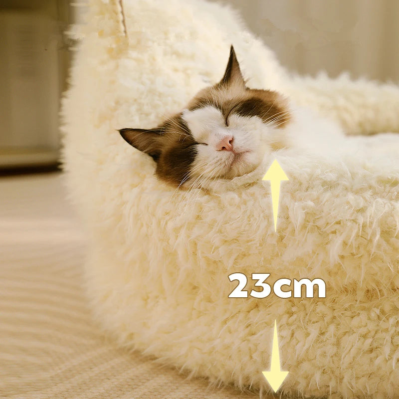 New Year Alpaca Pet Nest Deep Sleep Cat/Dog Mat Universal Warmth Comfortable Nest Small Animals Four Seasons Dog Beds Pet